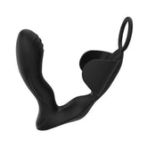 Nasstoys Dual-Motor P-Spot Massager - Heating, Vibrations, and Cock Ring Prostate Toys